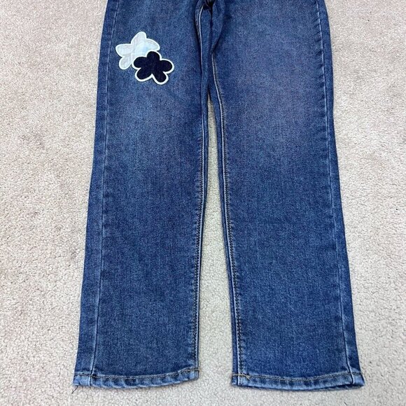 No Boundaries Jeans Women’s Blue Straight Leg Pockets Size 3 NWT - Picture 8 of 12